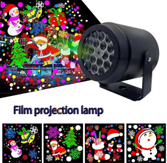 Proyector Led 360 Navideño